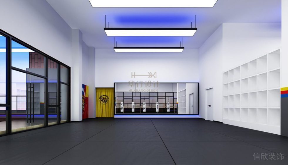 健身房裝修設(shè)計惠州華武道三店_多功能區(qū) 健身房裝修設(shè)計惠州華武道三店_多功能區(qū)