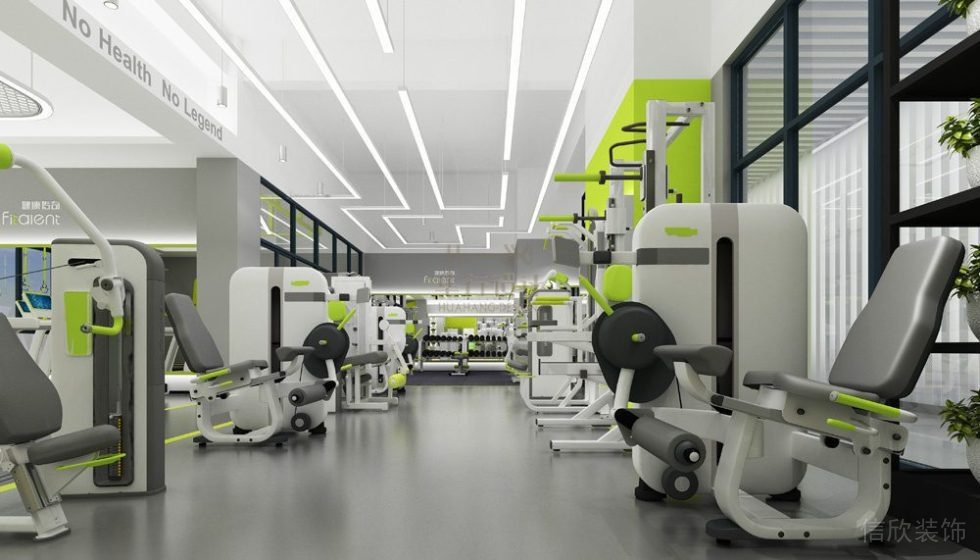 健身會(huì)所裝修設(shè)計(jì)健康傳奇俱樂(lè)部_華行健身房裝修設(shè)計(jì)