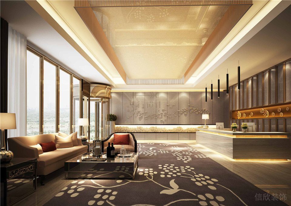 酒店健身會所裝修設(shè)計-休息區(qū)