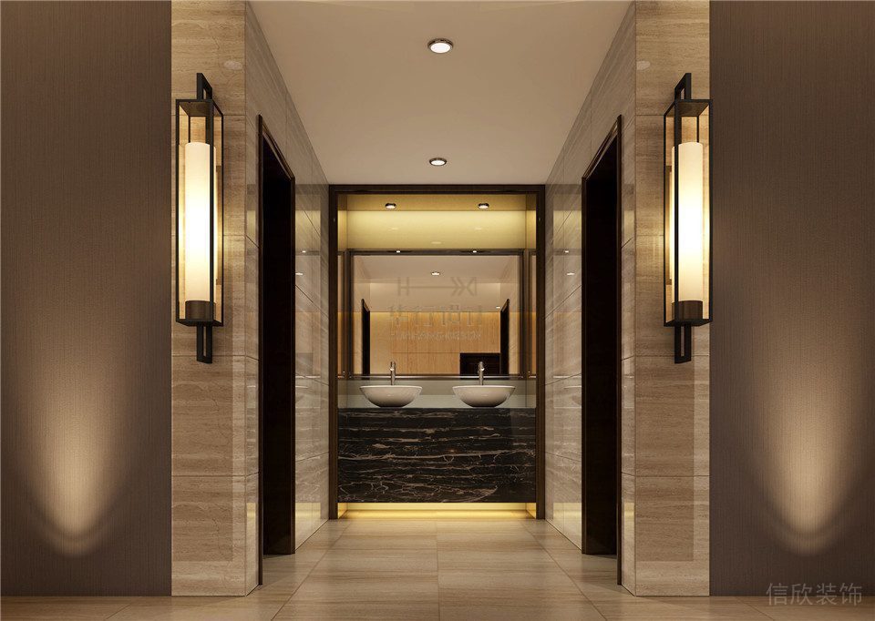 酒店健身會所裝修設(shè)計-衛(wèi)生間