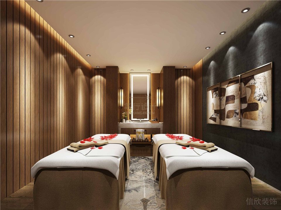 酒店健身會所裝修設(shè)計-按摩室