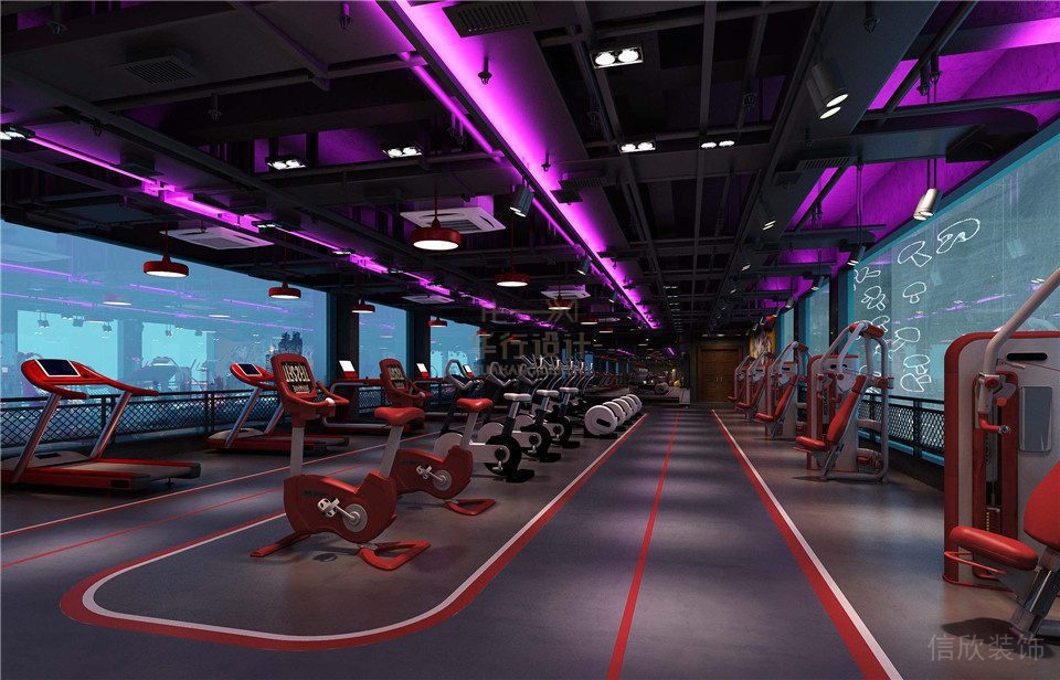 健身房裝修設(shè)計鄭州華武道-動感單車 健身房裝修設(shè)計鄭州華武道-動感單車