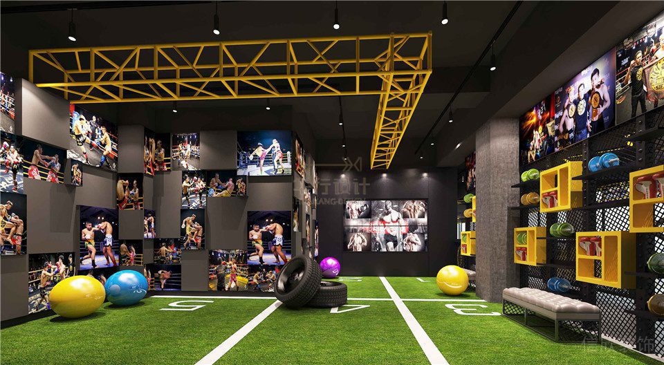 華武決東門店深圳健身房裝修設(shè)計_私教區(qū) 華武決東門店深圳健身房裝修設(shè)計_私教區(qū)