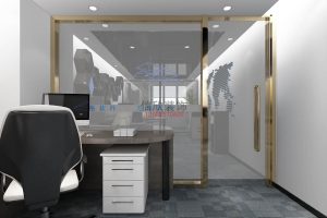 辦公室裝修經(jīng)理室-通順汽貿(mào)