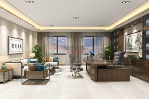 寫(xiě)字樓裝修總經(jīng)理辦公室-蜆山文化