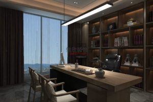 天花吊頂裝修設(shè)計(jì)木制墻柜裝修效果圖辦公室