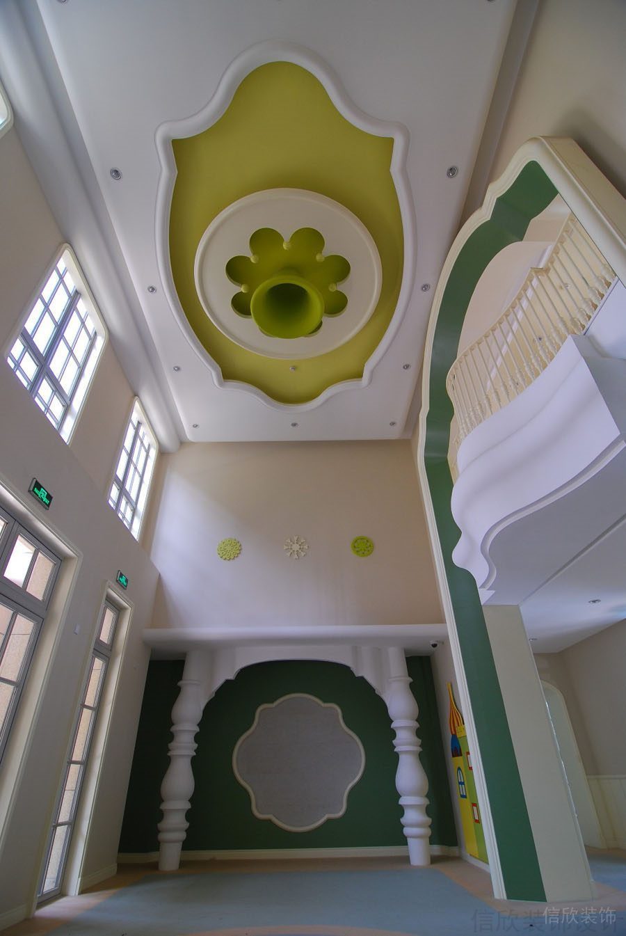 深圳西城幼兒園裝修設(shè)計_信欣幼兒園學校裝修設(shè)計