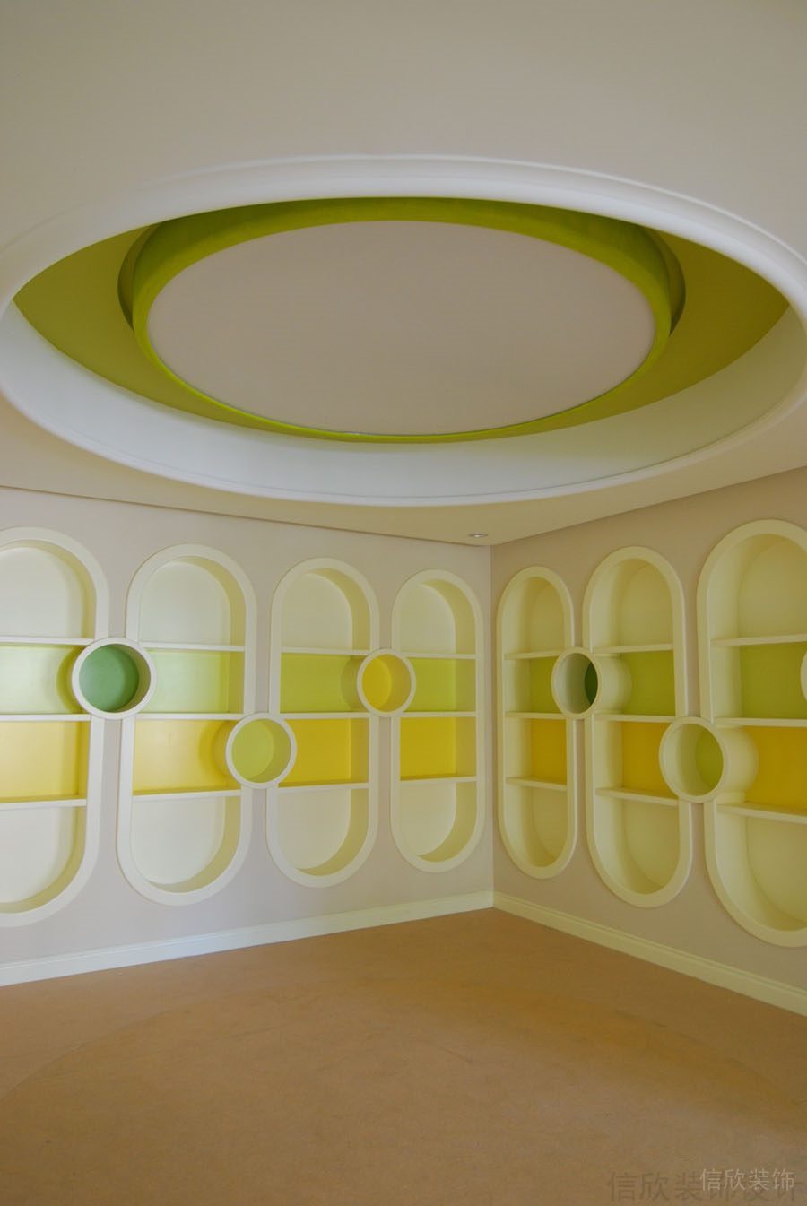 深圳西城幼兒園裝修設(shè)計_信欣幼兒園學校裝修設(shè)計