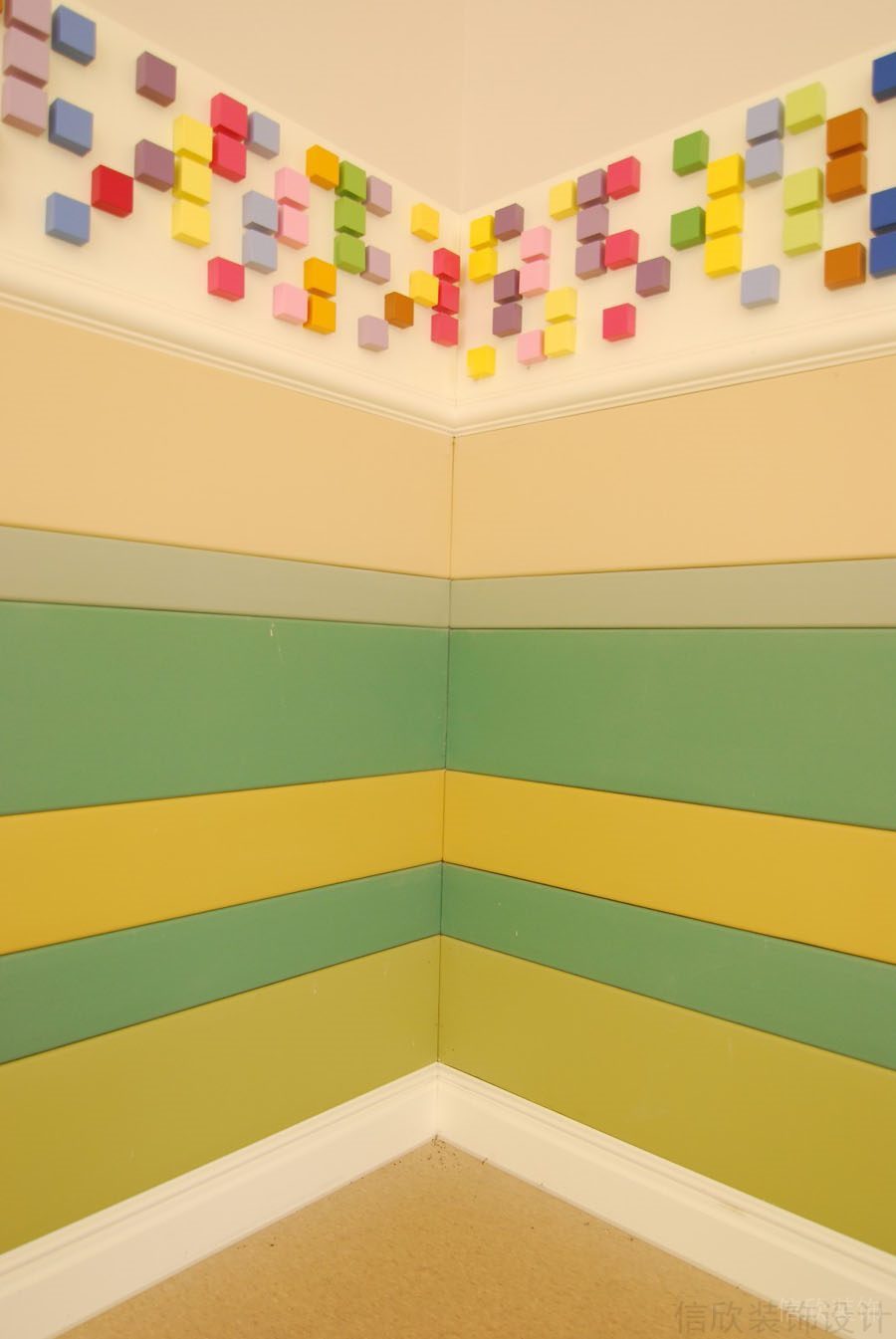 深圳西城幼兒園裝修設(shè)計_信欣幼兒園學校裝修設(shè)計