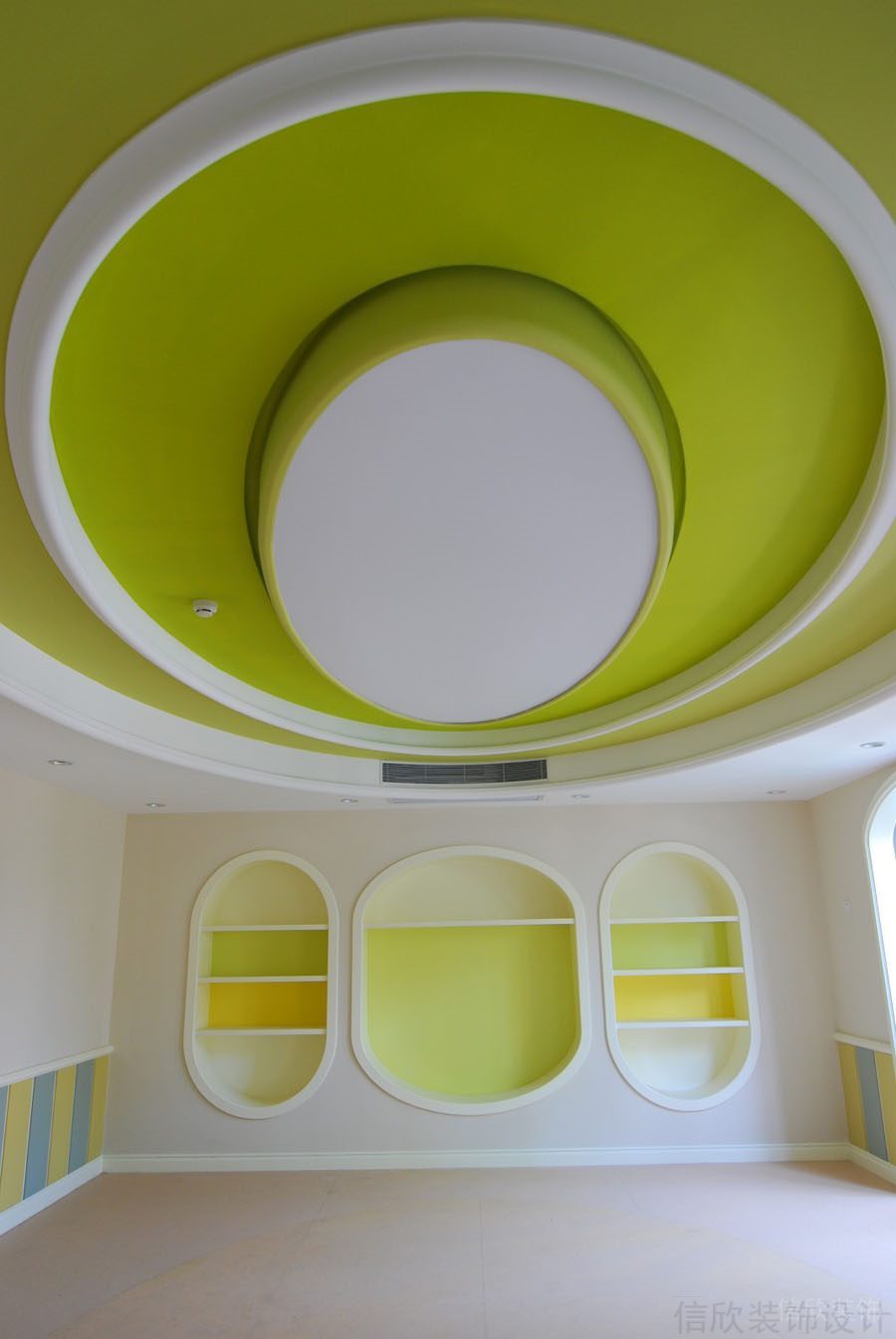 深圳西城幼兒園裝修設(shè)計_信欣幼兒園學校裝修設(shè)計