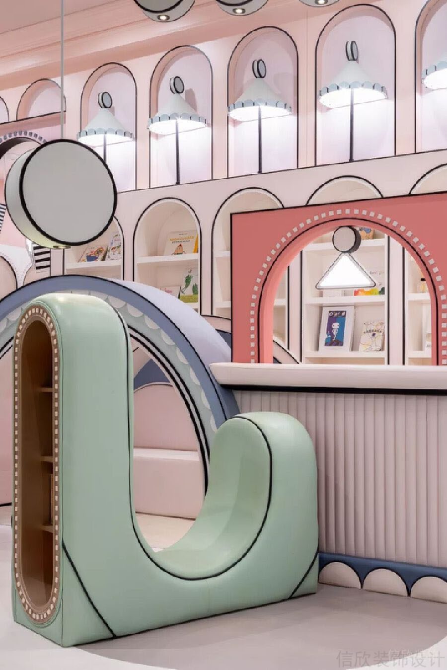 鄭州龍飛親子俱樂部裝修設(shè)計(jì)2_信欣幼兒園學(xué)校裝修設(shè)計(jì)