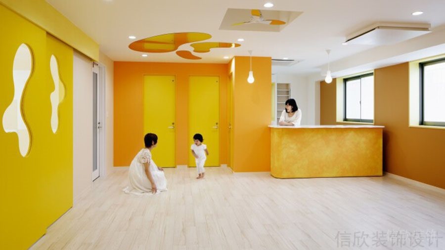 東莞藝興幼兒園裝修設(shè)計_信欣幼兒園學校裝修設(shè)計