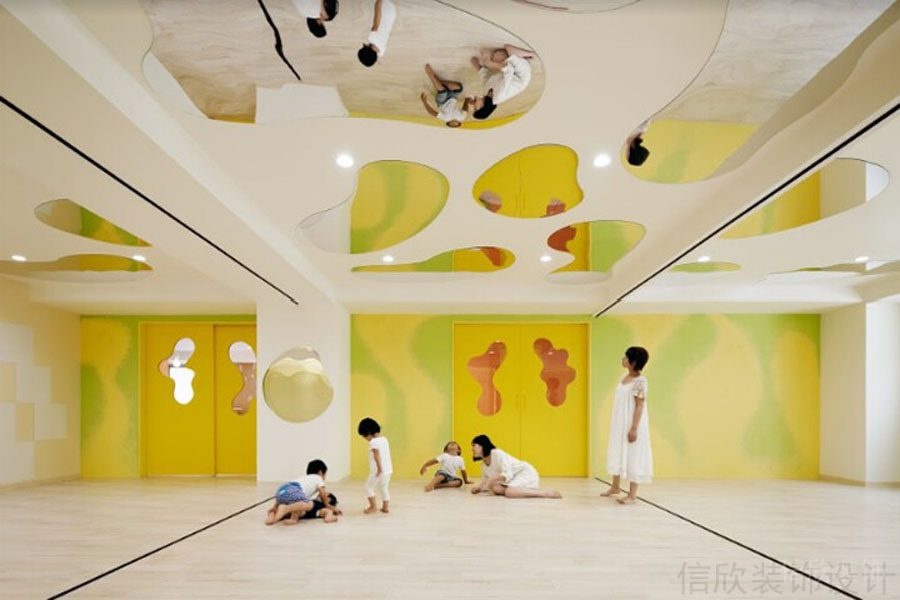 東莞藝興幼兒園裝修設(shè)計_信欣幼兒園學校裝修設(shè)計