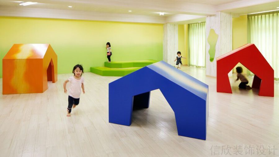 東莞藝興幼兒園裝修設(shè)計_信欣幼兒園學校裝修設(shè)計