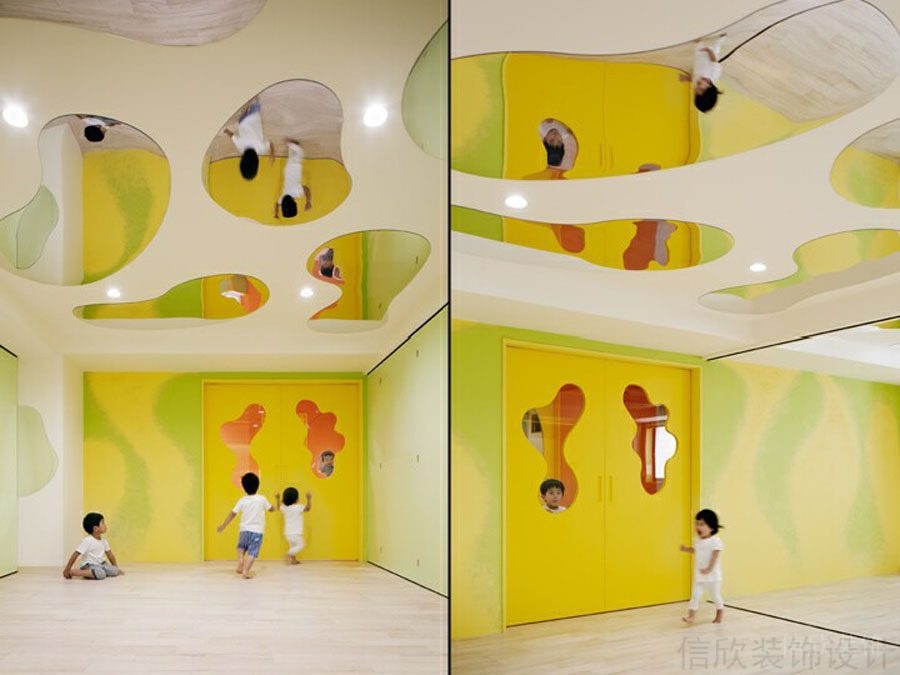 東莞藝興幼兒園裝修設(shè)計_信欣幼兒園學校裝修設(shè)計