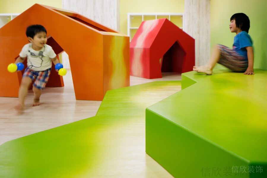 東莞藝興幼兒園裝修設(shè)計_信欣幼兒園學校裝修設(shè)計