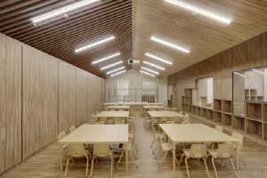 原木風(fēng)復(fù)古機(jī)構(gòu)裝修效果圖