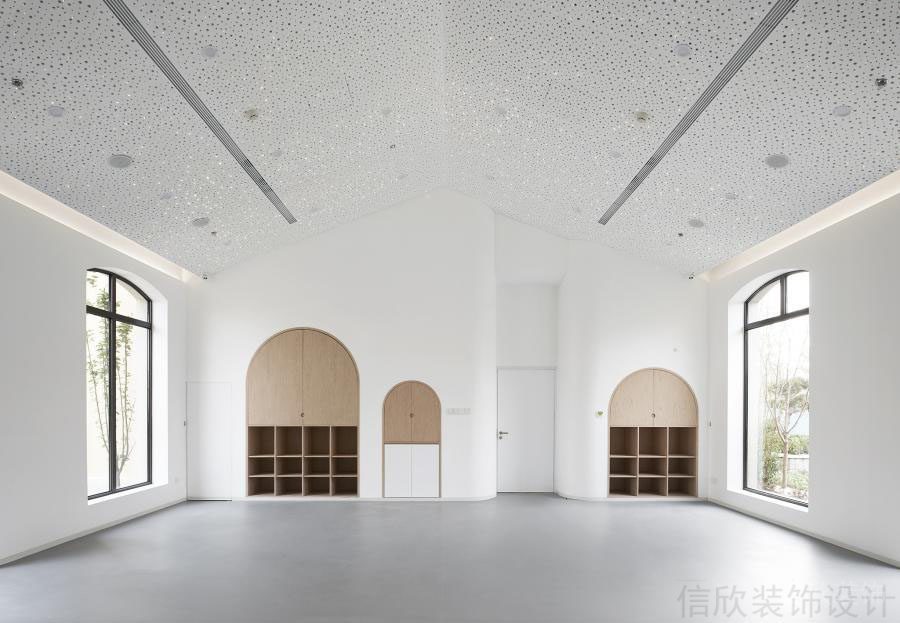 現(xiàn)代簡(jiǎn)約風(fēng)日式多功能瑜伽教室裝修設(shè)計(jì)