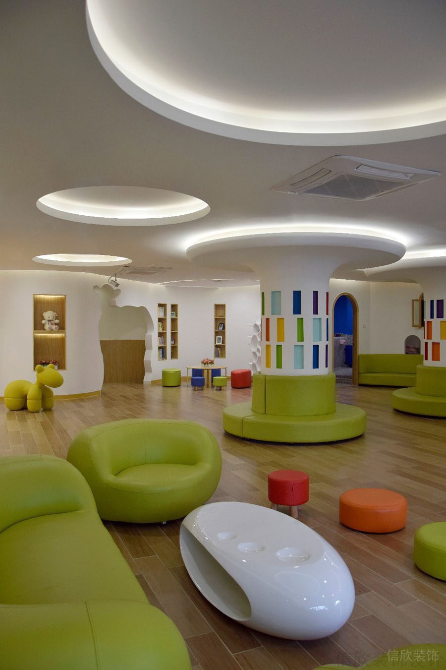 佛山早教中心裝修設(shè)計(jì)_信欣幼兒園學(xué)校裝修設(shè)計(jì)