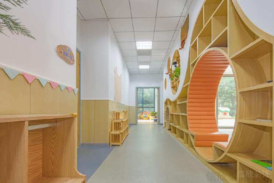 東勝幼兒園裝修設(shè)計_信欣幼兒園學校裝修設(shè)計