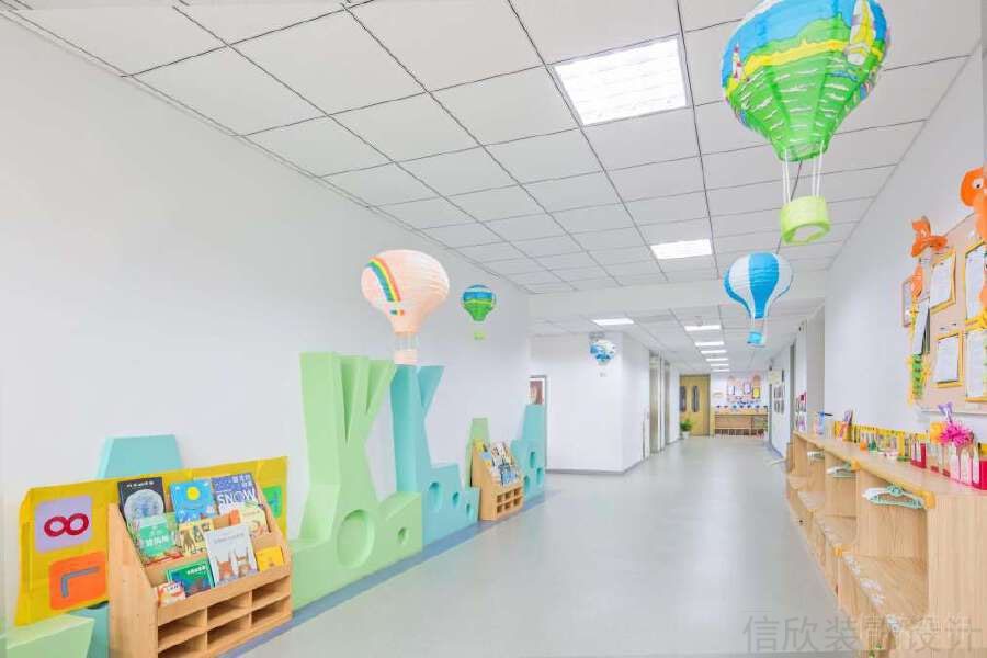 東勝幼兒園裝修設(shè)計_信欣幼兒園學校裝修設(shè)計