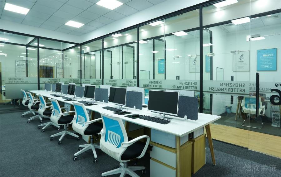 辦公室直線裝修設(shè)計會議室簡約地毯效果