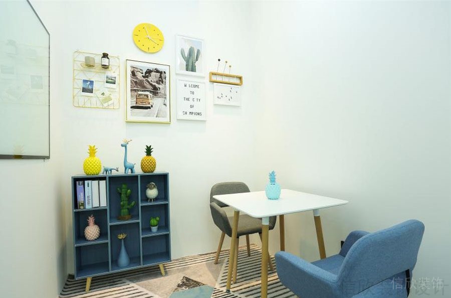 貝爾英語培訓(xùn)中心裝修設(shè)計1_信欣幼兒園學(xué)校裝修設(shè)計