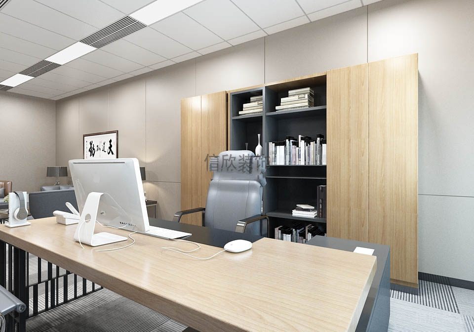 業(yè)盛公司辦公室裝修經(jīng)理辦公桌