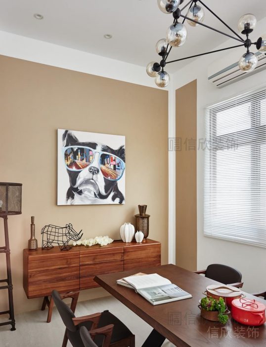 定制木柜創(chuàng)意半墻設(shè)計(jì)收納柜儲(chǔ)物柜就餐區(qū)裝修效果圖