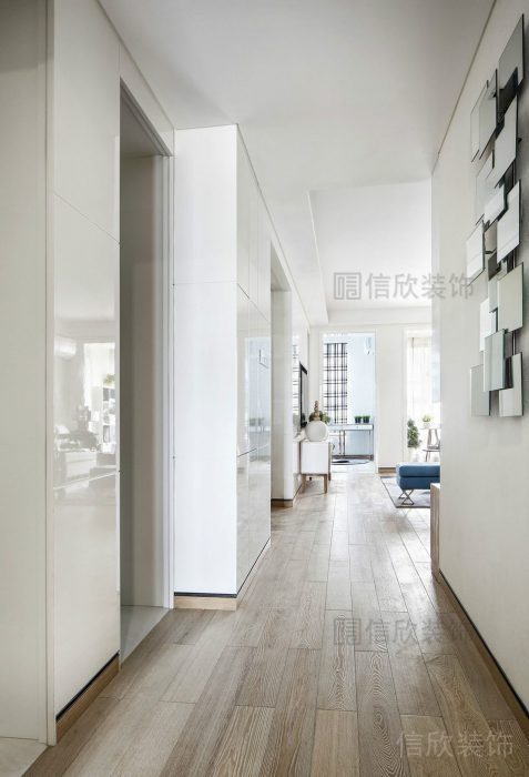 木質(zhì)過道全屋定制裝修效果圖簡(jiǎn)約風(fēng)琺瑯班裝修