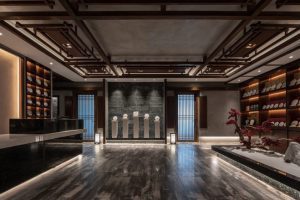 深圳羅湖餐飲茶室裝修設(shè)計圖