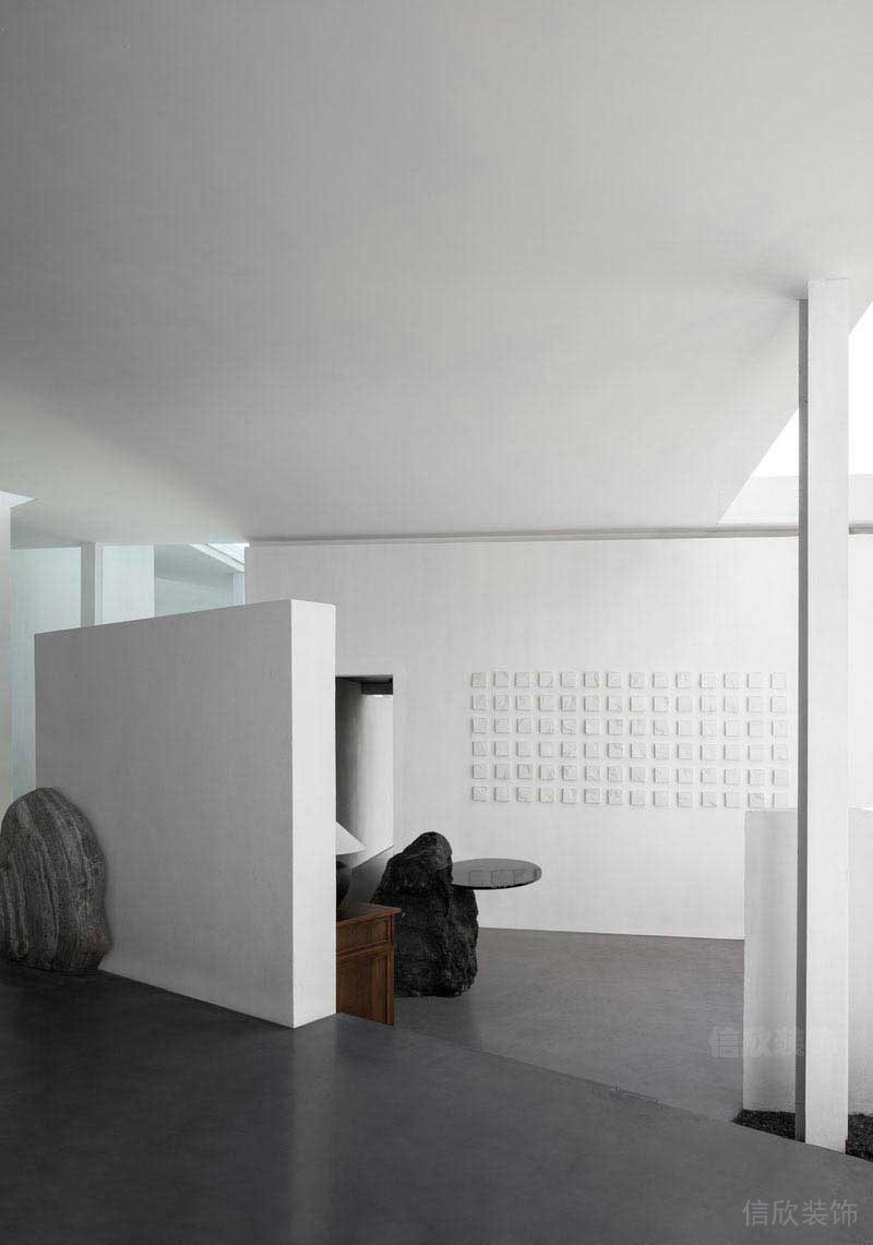 辦公室現(xiàn)代風(fēng)過道臥效果圖