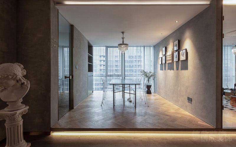 辦公室現(xiàn)代風(fēng)會議室效果圖(11)