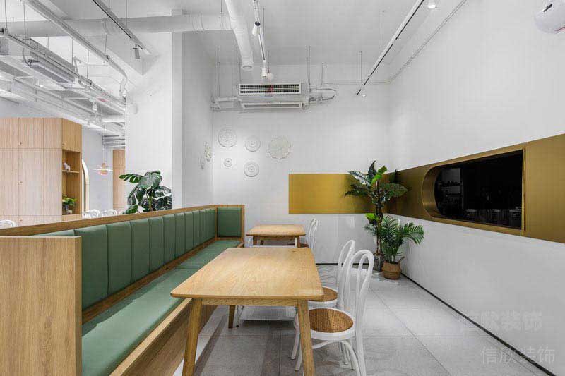 辦公室現(xiàn)代風(fēng)卡座洽談區(qū)效果圖