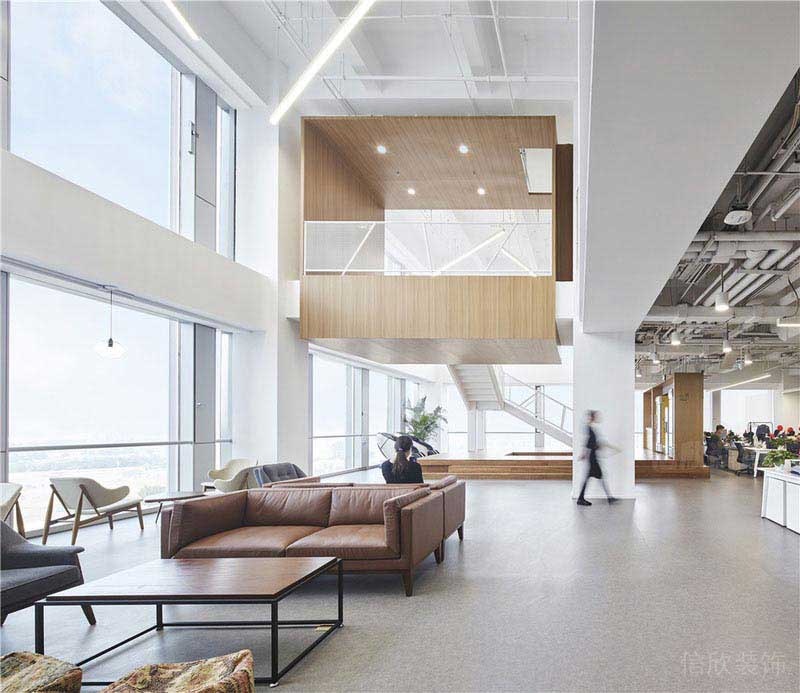 辦公室現(xiàn)代風(fēng)洽談區(qū)效果圖 (5)