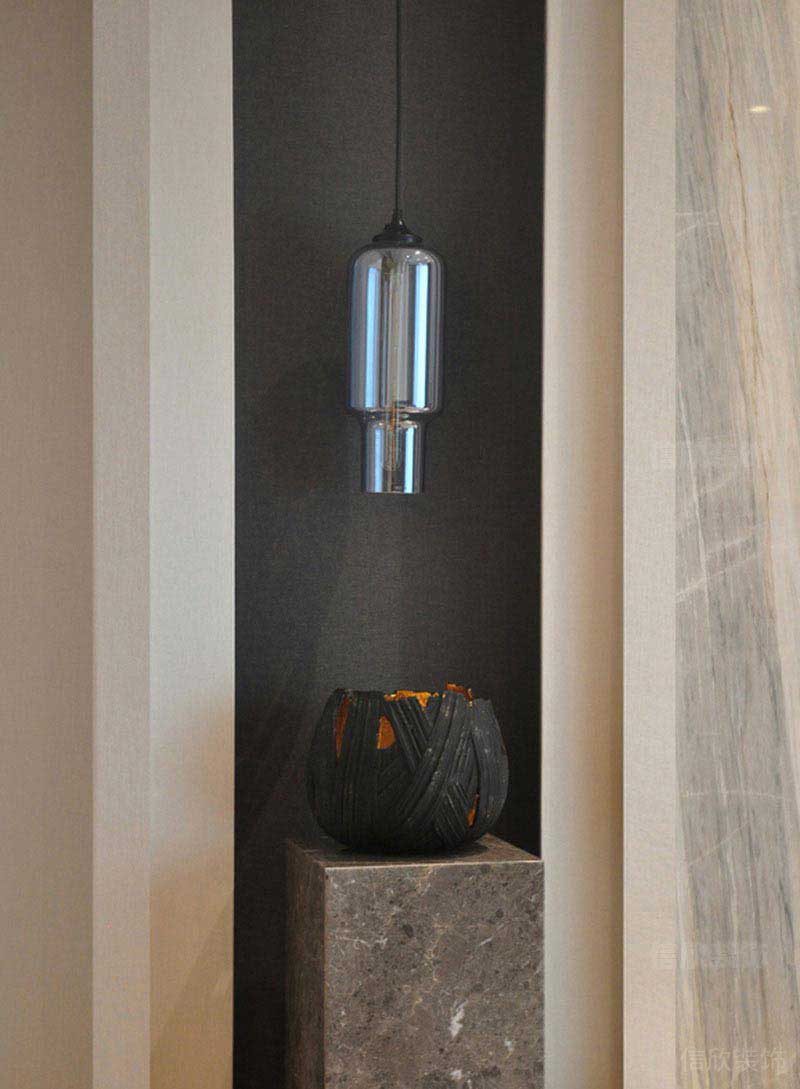 辦公室現(xiàn)代風(fēng)玄關(guān)背景墻效果圖