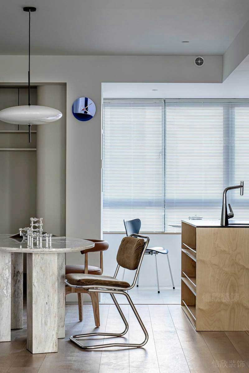 辦公室現(xiàn)代風(fēng)休息區(qū)大理石桌效果圖