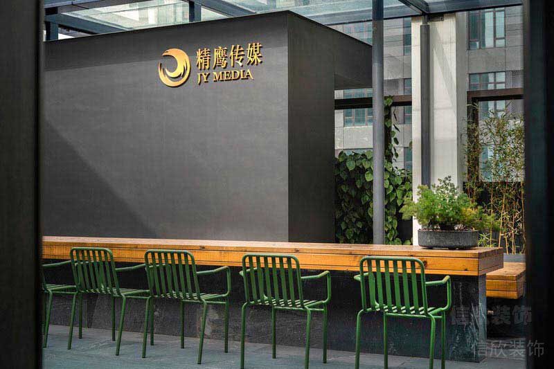 辦公室現代風休息區(qū)效果圖 (4)