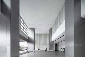 辦公室現(xiàn)代簡(jiǎn)約風(fēng)大廳效果圖(7)