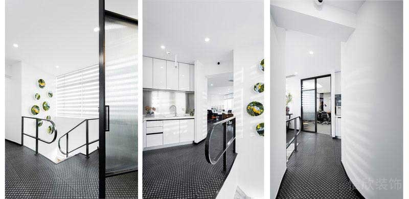 辦公室現(xiàn)代簡(jiǎn)約風(fēng)二層效果圖