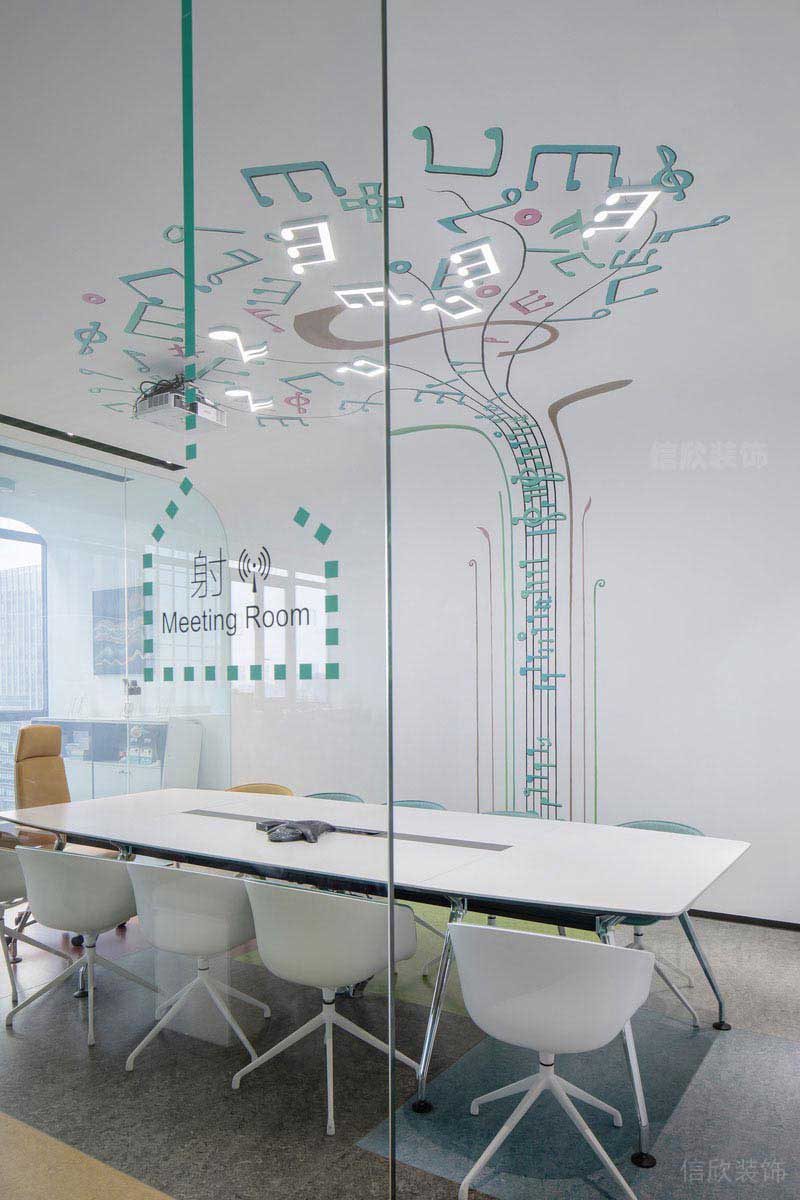 辦公室現(xiàn)代簡(jiǎn)約風(fēng)會(huì)議室效果圖 (4)