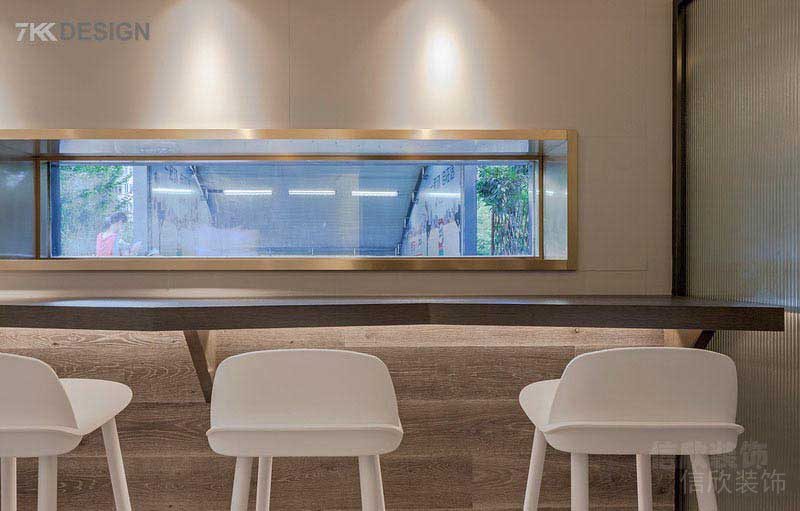 辦公室現(xiàn)代簡約風(fēng)休息區(qū)木藝吧臺(tái)效果圖