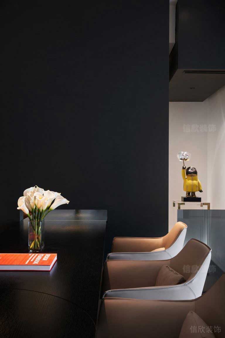 辦公室現(xiàn)代簡約風休閑區(qū)效果圖