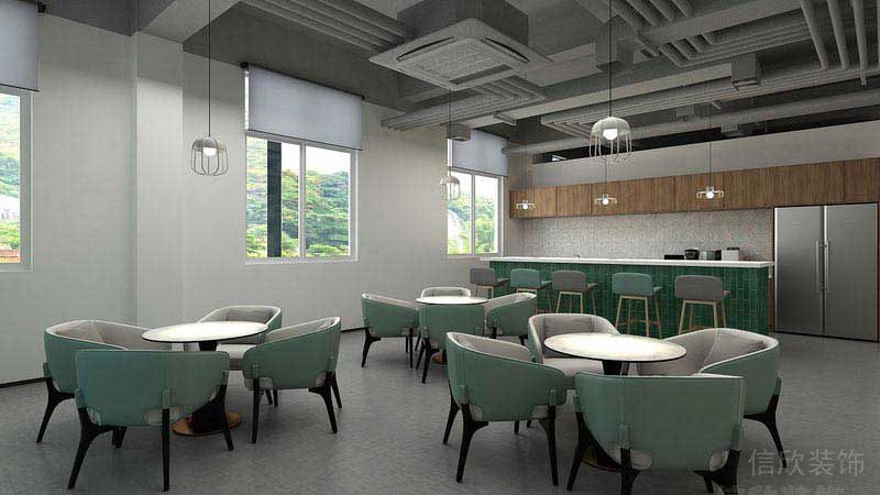 辦公室新中式實(shí)木椅子效果圖(1)