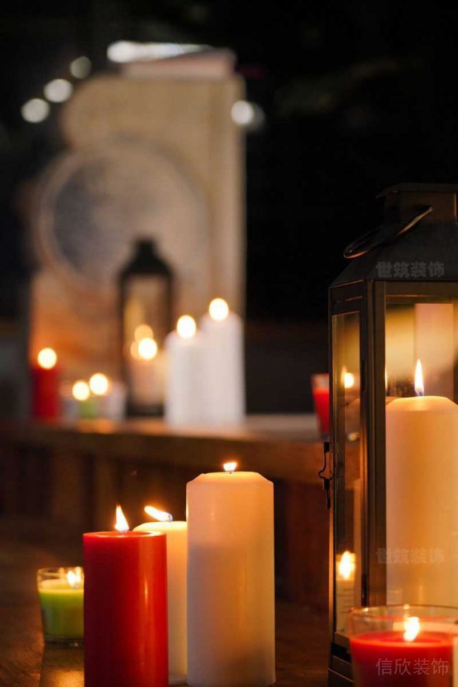 北歐風(fēng)格家居蠟燭裝飾品