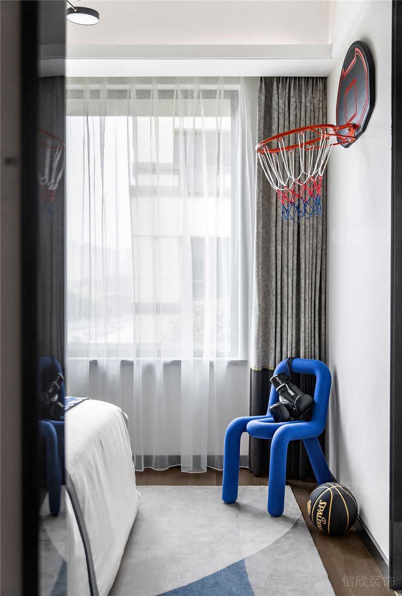 北歐風(fēng)格家庭兒童房軟裝