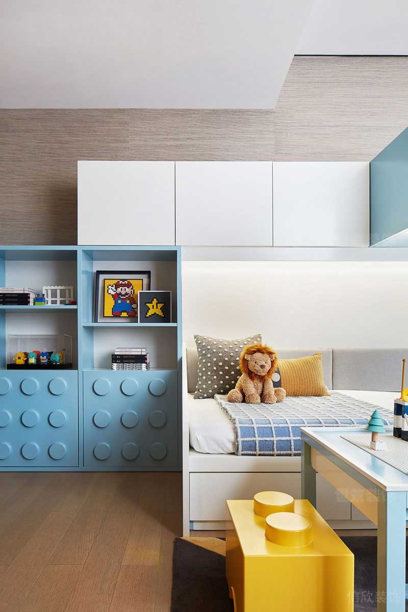 北歐風(fēng)格樣板間兒童房