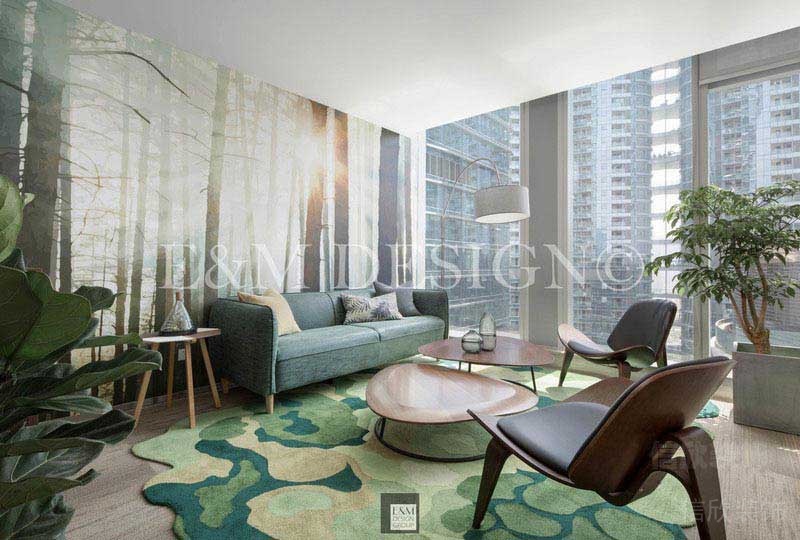 北歐風(fēng)公寓偏廳