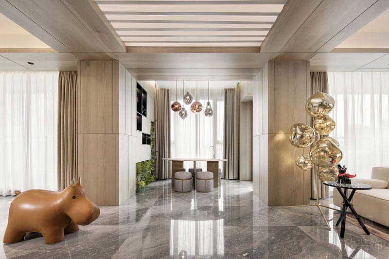 北歐輕奢風(fēng)格家居休閑區(qū)