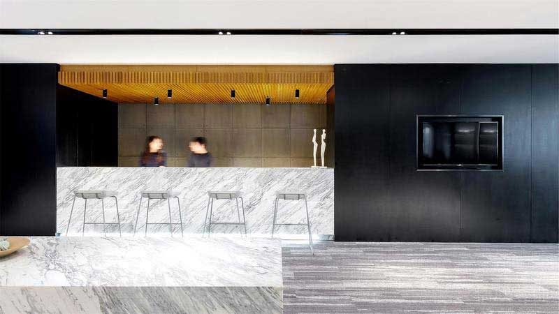 餐廳現(xiàn)代風(fēng)吧臺效果圖